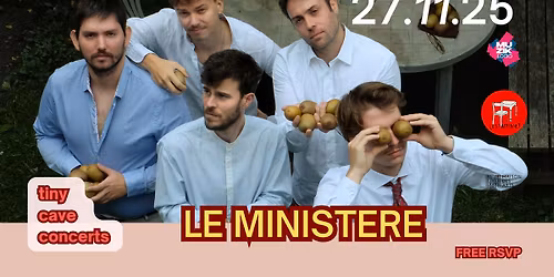 Le Minist\u00e8re - tiny cave concerts \ud83e\uddf1- L'Estaminet