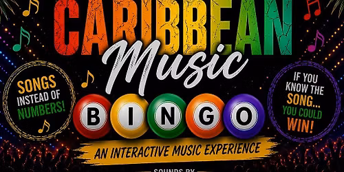 Caribbean Music Bingo