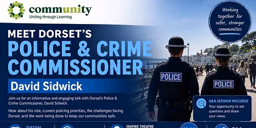 Meet David Sidwick Police & Crime Commissioner