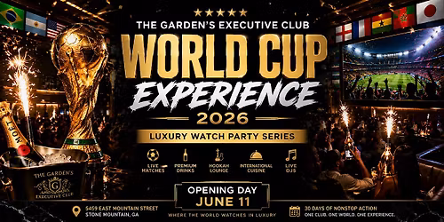 World Cup Experience 2026: Luxury Watch Party Series