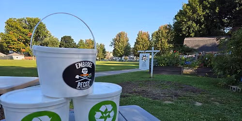 Celebrating the Earth! Free Kitchen Compost Collection Buckets (limited supply FCFS)