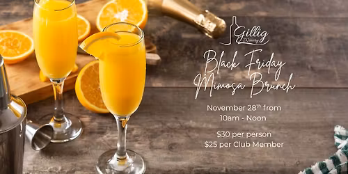 Black Friday Mimosa Brunch