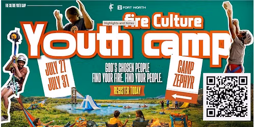 REGISTER FOR YOUTH CAMP 2026!