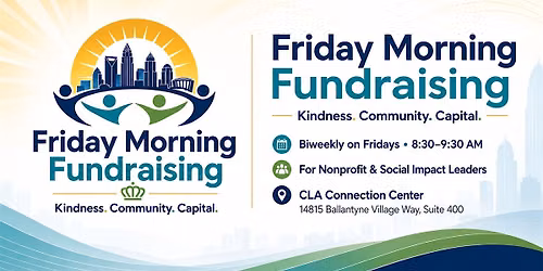 Friday Morning Fundraising With The Culture Lab
