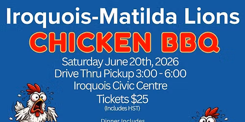 Iroquois-Matilda Lions' World Famous Chicken BBQ