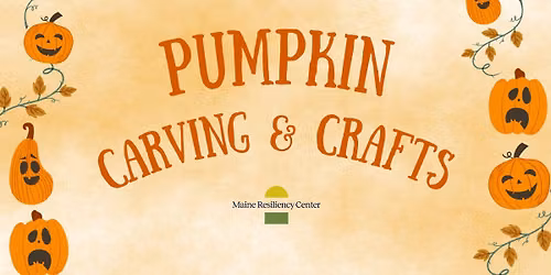 Pumpkin Carving & Crafts: A Fall Afternoon of Connection