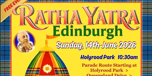 Festival of Chariots - Ratha Yatra in Edinburgh