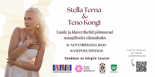 LUULE JA KLAVERI HINGEPUUDUTUS Stella Terna & Teno Kongi