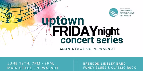 Uptown Friday Night Concert: Brendon Linsley Band