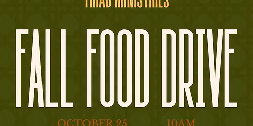 Fall Food Drive