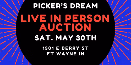 Live Auction - Antiques Collectibles - May 30th