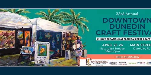 33rd Annual Downtown Dunedin Craft Festival