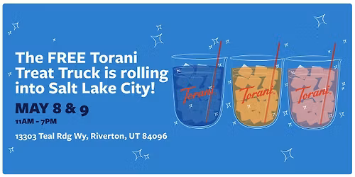 FREE EVENT: Torani Treat Truck Pop-Up: A Flavor Experience in SLC