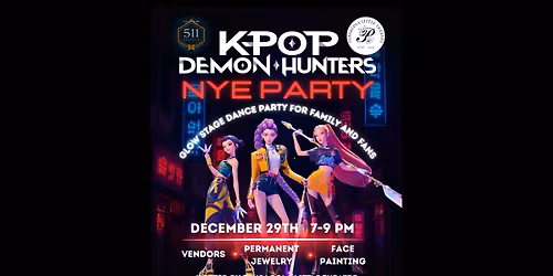 KPop Demon Hunters New Year's Eve Party