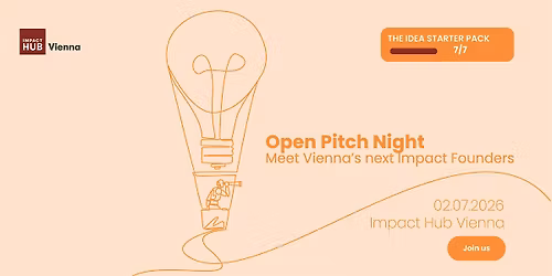 \u2728 Open Pitch Night: Meet Vienna\u2019s Next Impact Founders \u2728