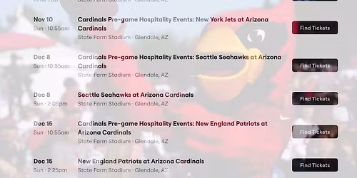 New York Jets at Arizona Cardinals at State Farm Stadium