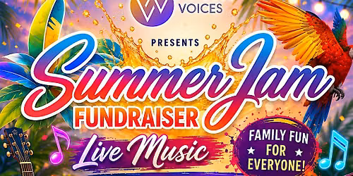 Summer Jam- live band, fundraiser, food, face painting, give aways
