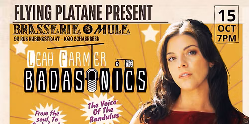 Leah Farmer & The Badasonics @ La Mule