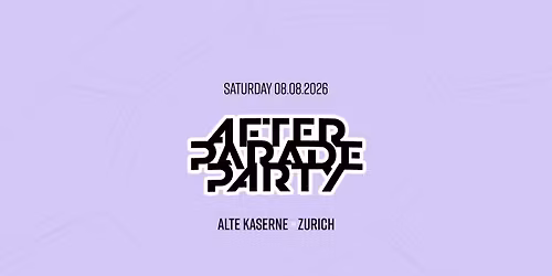 Street Parade 2026 - SYNERGY After Party