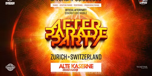 Street Parade 2026 - SYNERGY After Party