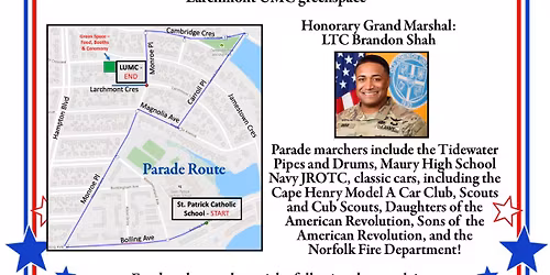 Fourth Annual LECL Memorial Day Parade, Festival & Wreath-Laying Ceremony