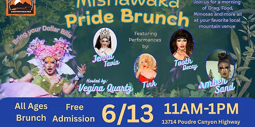 Pride Drag Brunch ft. Vegina Quartz, Tooth Decay, Jenna Tavia, Tink, & Amber Sand