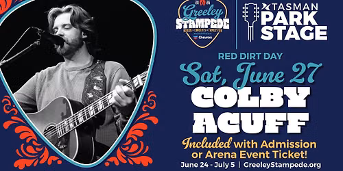 Colby Acuff at the Greeley Stampede