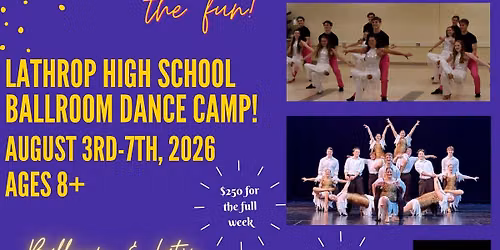 LHS Ballroom Dance Team Dance Camp