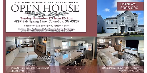 Home for the Holidays Open House