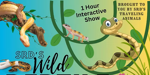 SRD's Wild Reptile Adventure ~ Education & Interaction ~ Jungle Retreat Pocatello