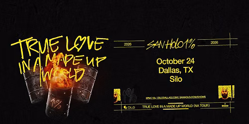 San Holo - SILO - Dallas - 10.24.26