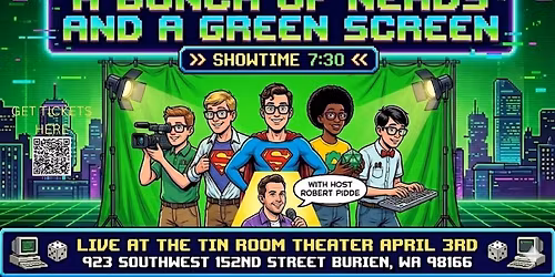 A Bunch Of Nerds And A Greens Screen