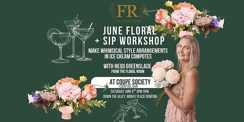 June Floral + Sip