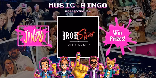 Jindo Music Bingo Night at Iron Street Distillery