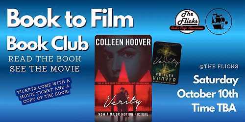 Book to Film - Verity by Colleen Hoover