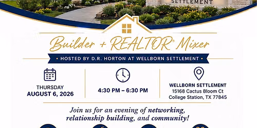 DR Horton Realtor Builder Mixer