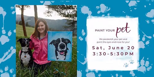 Paint Your Pet Portrait!