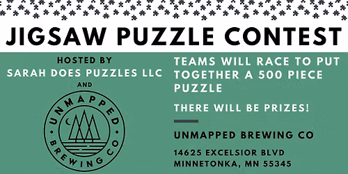 Team Jigsaw Puzzle Contest at Unmapped Brewing Co - July 2026