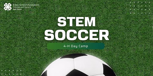 STEM Soccer 4-H Day Camp (3rd -5th)