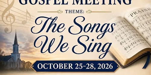 The Songs We Sing