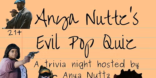 Anya Nuttz\u2019s Evil Pop Quiz Black Horror