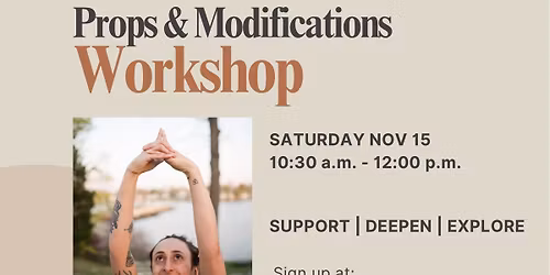 Props + Modifications Workshop