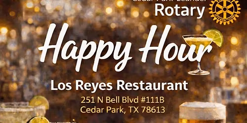 Rotary Happy Hour Fundraiser!