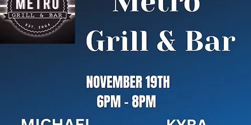 Kyra Cain at Metro Bar and Grill