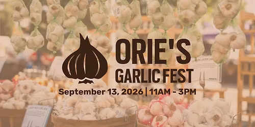 Orie's Garlic Fest 2026