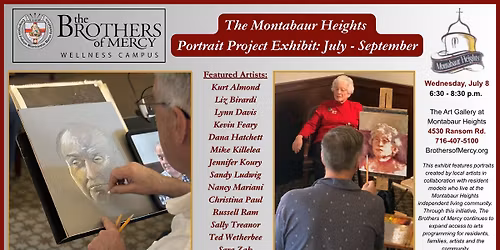 Wellness Through Art: Portrait Project Exhibit