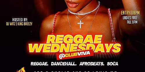 REGGAE WEDNESDAYS AT CLUB VIVA
