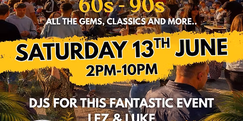 Beer Garden Party with DJs Lez & Luke 