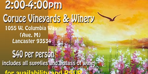 Flying into Spring at Coruce PWLA