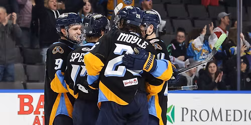 Parking Cincinnati Cyclones at Wheeling Nailers
